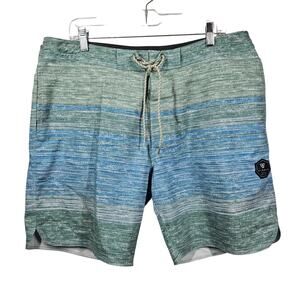 Vissla Men's Blurry Horizons Boardshorts Surf Swim Activewear Athleisure Size 38